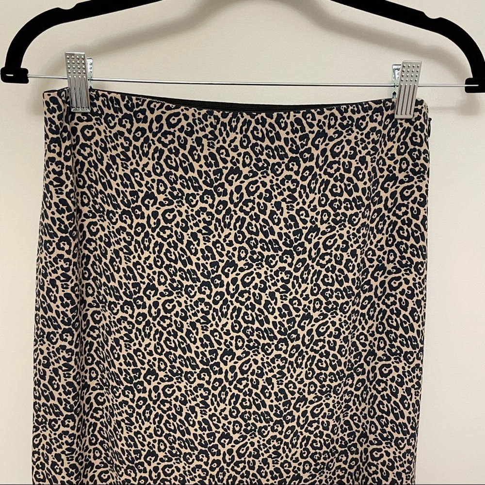 American Eagle Outfitters Leopard Print Midi Skirt - Picture 5 of 6
